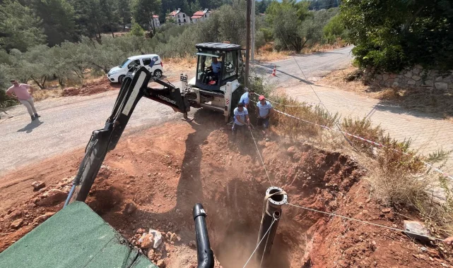 Muğla Fethiye'de içme suyu sorunu gideriliyor