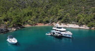 Muğla'da teknelerden 5 milyon litre atık su