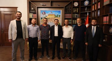 MÜSİAD Nevşehir Şube Başkanı Çakır'dan Başkan Arı'ya ziyaret