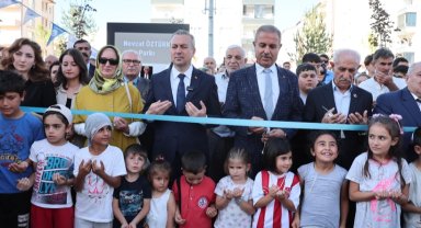 Nevzat Öztürk Parkı hizmete açıldı