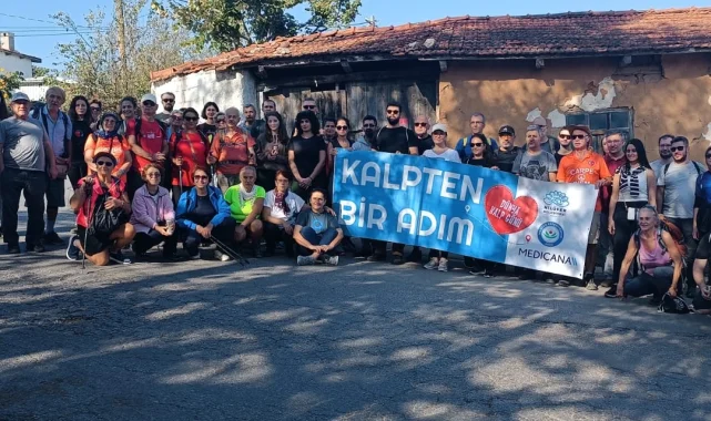 Nilüfer'de sağlık için yürüyüş