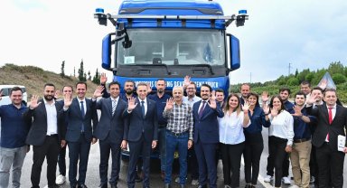 Otonom kamyon akıllı yollarda