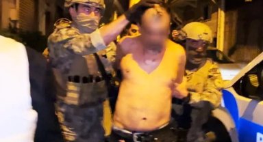 Polise ateş etmeye kalkışan eski boksöre özel harekat operasyonu