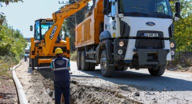 Sakarya Büyükşehir 4 mahallenin içme suyunu sondajla yerin altından çıkardı