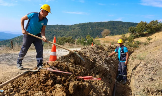 Sakarya'nın doğal kaynak suyu yeni hatla depolara taşınacak