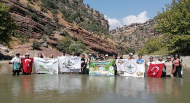 Şanlıurfa'dan Zore Kanyonu için geldiler