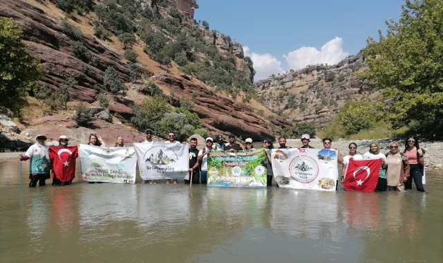 Şanlıurfa'dan Zore Kanyonu için geldiler