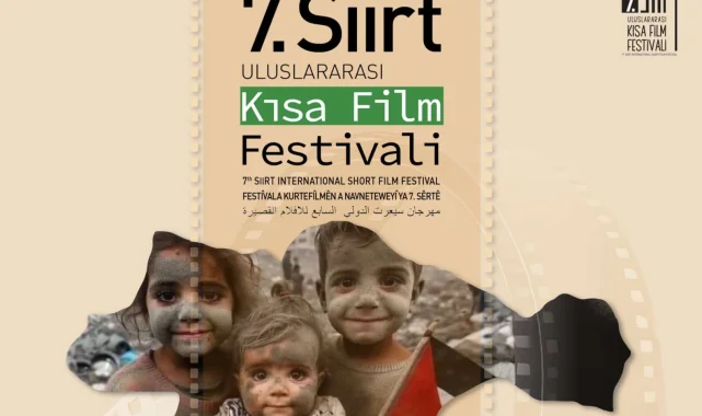 "Siirt Uluslararası 7. Kısa Film Festivali" bu yıl "Özgür Gazze" diyecek