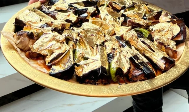 Tokat Kebabı artık altınla kaplı! Bu kebap 10 bin TL!