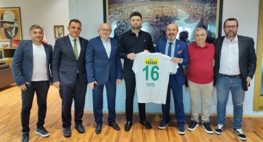 TSYD Bursa'dan Bursaspor'a ziyaret