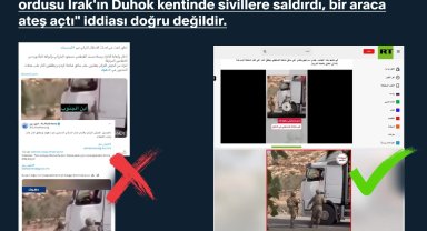 Türk Ordusu'nun Irak'ın Duhok kentinde sivillere saldırdığı iddiasına açıklama