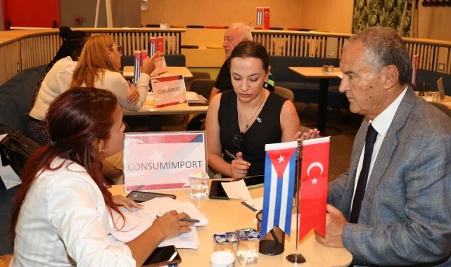 Türkiye ve Küba'nın hedefi doğrudan dış ticaret