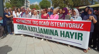 Yapılacak ikinci taş ocağına da vatandaş tepkili