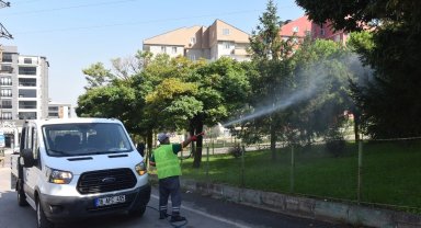 Yıldırım'da ilaçlama çalışmaları devam ediyor