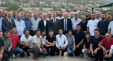 YRP Genel Başkan Yardımcısı Suat Kılıç Geyve'de muhtarlarla buluştu