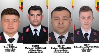 Zırhlı askeri araç uçuruma yuvarlandı! Şehitlerimiz var!