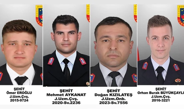 Zırhlı askeri araç uçuruma yuvarlandı! Şehitlerimiz var!