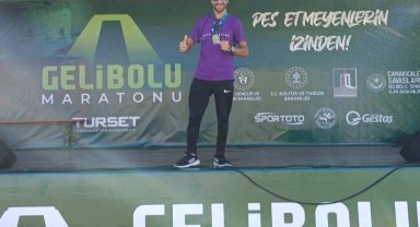 Ahmet Tek'ten Gelibolu Maratonu'nda bir başarı daha