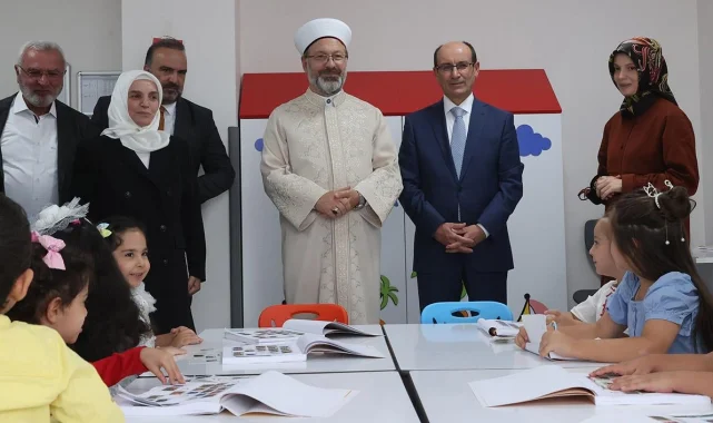 Ankara'da Diyanet'ten 4-6 yaş Kur'an kursu açılışı