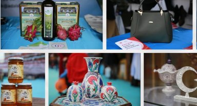 Ankara'da iş yurtları ürün ve el sanatları fuarı açıldı