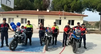 Aydınlı minikler jandarmayı tanıyor