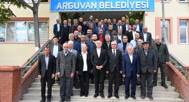 Başkan Er Arguvan'ı ziyaret etti