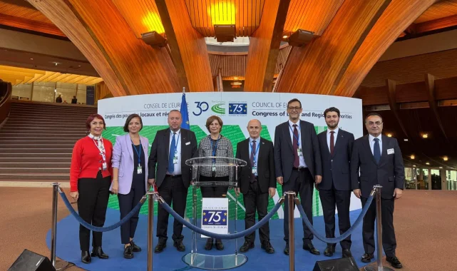 Başkan Kınay, Strazburg'da Türkiye'yi temsil etti