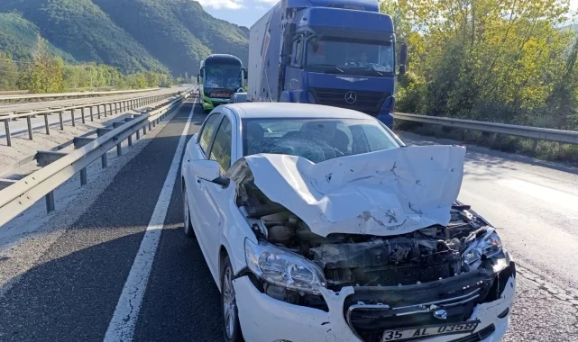 Bilecik Pazaryeri'nde trafik kazası: 1 yaralı