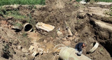 Bilecik'te Karasu'daki su arızası Pazaryeri'ni etkiledi