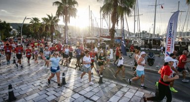 Bodrum Yarı Maratonu koşuldu