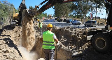Bodrum'daki arızalı içme suyu hatları yenileniyor