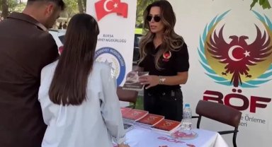 Bursa Emniyet Müdürlüğü 20 bin gence ulaştı! 'Ele ele güvenli geleceğe'