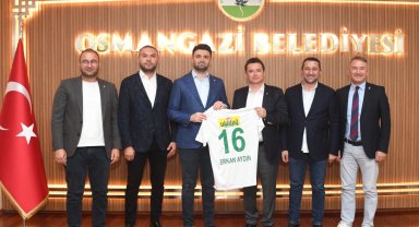 Bursa Osmangazi Belediyesi Bursaspor'u ağırladı