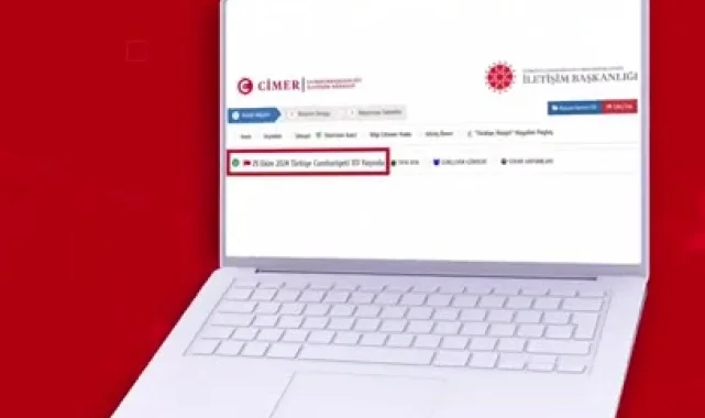 CİMER Cumhuriyet duygularına tercüman olacak