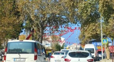 Cumhuriyet coşkusunu Mudanya'da trafik yoğunluğu oluşturdu