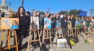 Cumhuriyetin 101. yıl dönümü coşkusunu sanatla buluşturan etkinlik