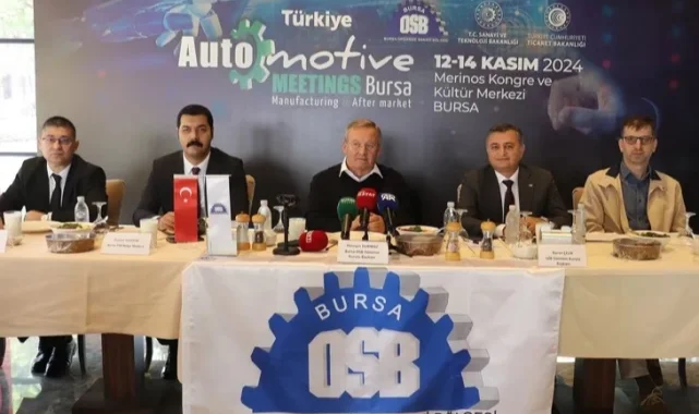 Dünya otomotiv devleri Bursa'da buluşuyor! 40 ülkeden 300 firma...
