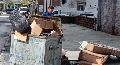 Düzce'de çevreyi kirletti... Kameralardan kaçamadı!