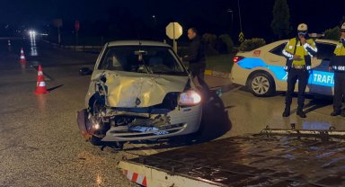 Düzce'de kaza: 2 yaralı