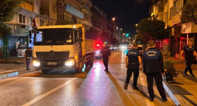 Gemlik'te kaldırım işgaliyle mücadele sürüyor