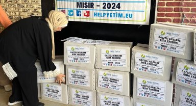 Help Yetim, Mısır'da Gazze'den gelen Filistinlilere yardım eli uzattı