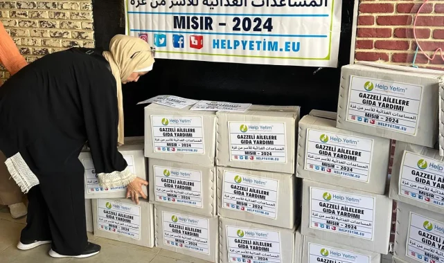 Help Yetim, Mısır'da Gazze'den gelen Filistinlilere yardım eli uzattı