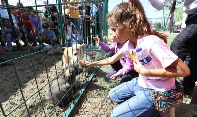 İnegöl'de hayvanları koruma gününe renkli kutlama