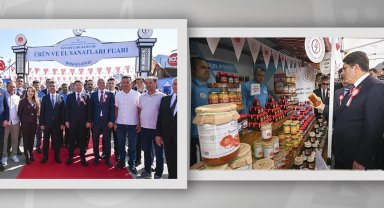 İşyurtları Ürün ve El Sanatları Fuarı'na ziyaretçi akını