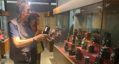 İzmir Karşıyaka'daki Fotoğraf Müzesi'ne Midilli'den ziyaret