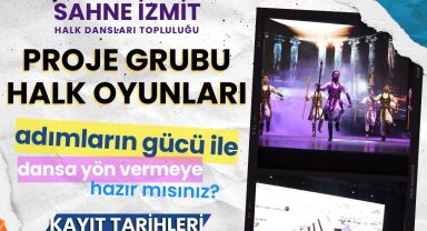 İzmit dans ediyor, sahne İzmit yeni dansçılarını bekliyor