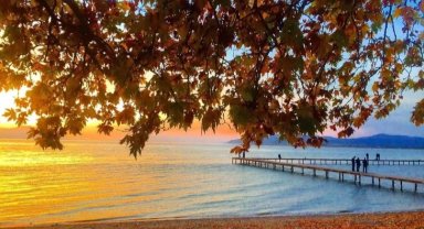 İznik'te sonbahar güzelliği