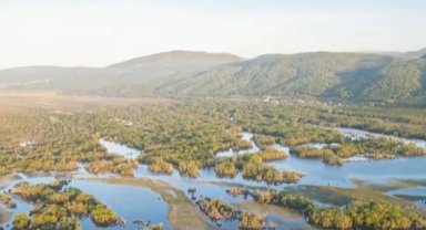 Karacabey Longozu su toplamaya başladı