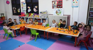 Keçiören'de çocuklar eğlenerek öğreniyor