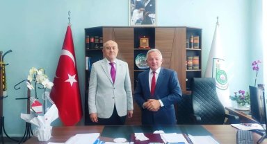 Keşan Kaymakamı Cemalettin Yılmaz'dan Mehmet Kerman'a ziyaret